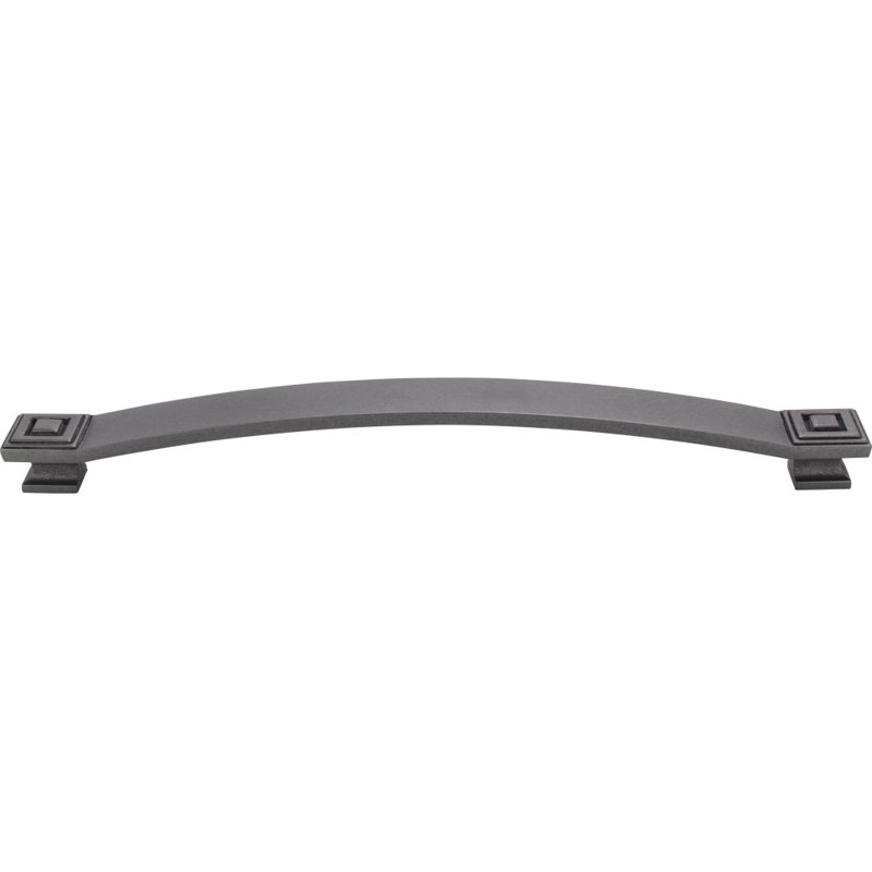 Delmar Bar Pull, Gun Metal, 6 5/16"