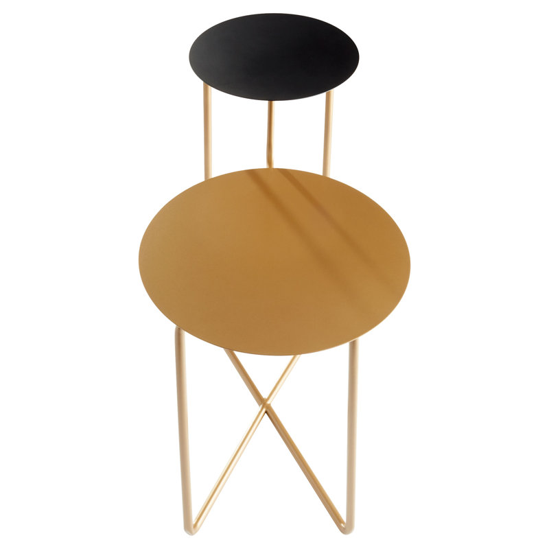 Deja Vu Iron Top End Table