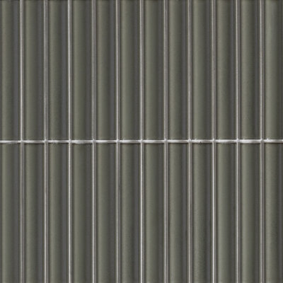 Céramique japonaise verte foncé 1 x 6