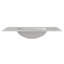 Lavabo rectangulaire encastré en acrylique de 94 cm (37 po) avec trop-plein-137782179