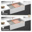 Farmhouse Sink Workstation - Évier de cuisine à double cuve en céramique 33 pouces