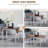 Versatile Folding Solid Wood Kitchen Table For Compact Spaces, Enhancing Functionality
