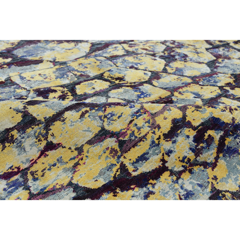 Geometric Area Rug, Rectangle 9' x 12'