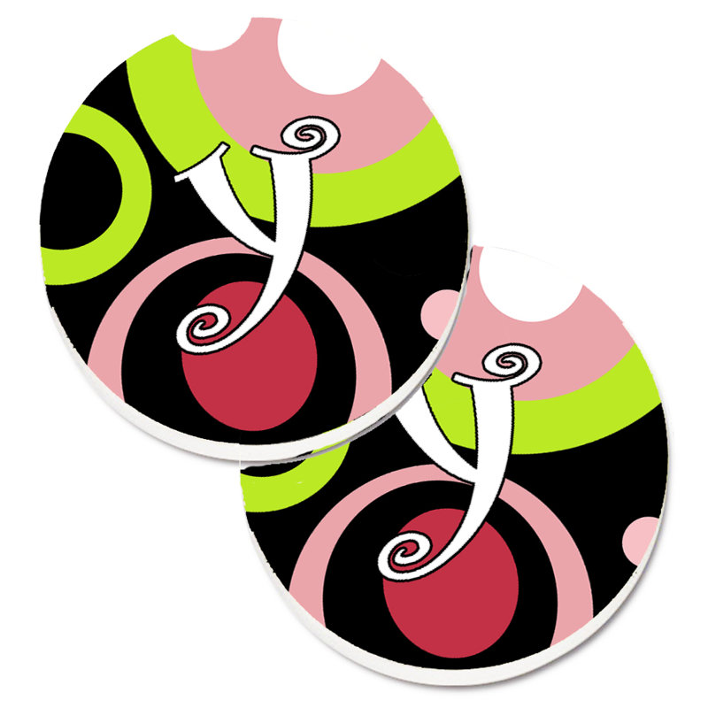 Sous-verre de voiture monogramme, Z
