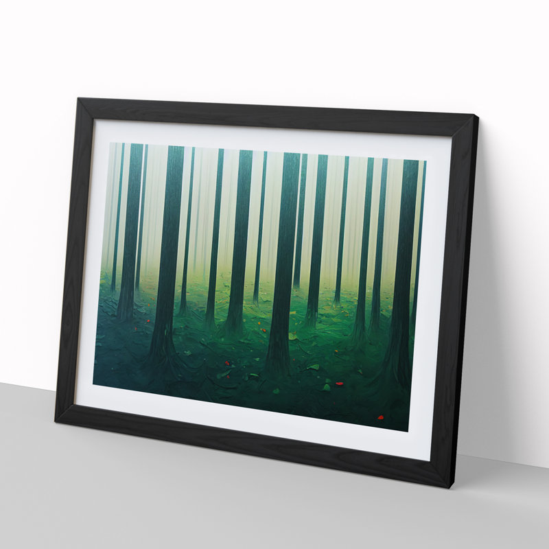 Fairy Forest Vol.5 - Single Picture Frame Print, Black Framed, 25cm H x 34cm W x 2cm D