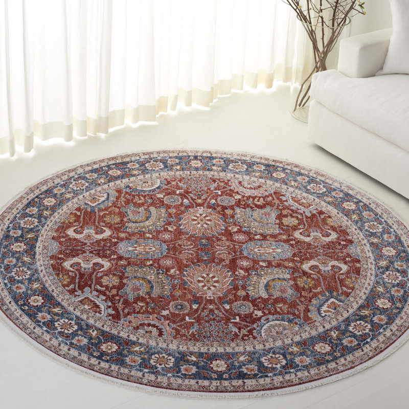 Tapis oriental Lauren Ralph Lauren Performance, Rond 6 pi 7 po