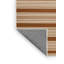 Tapis beige à rayures horizontales lavable à la machine-1779121567