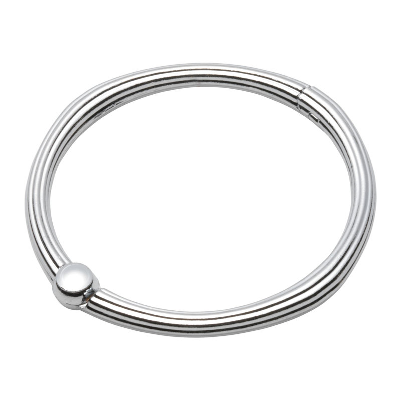 Crochets de rideau de douche O, Chrome