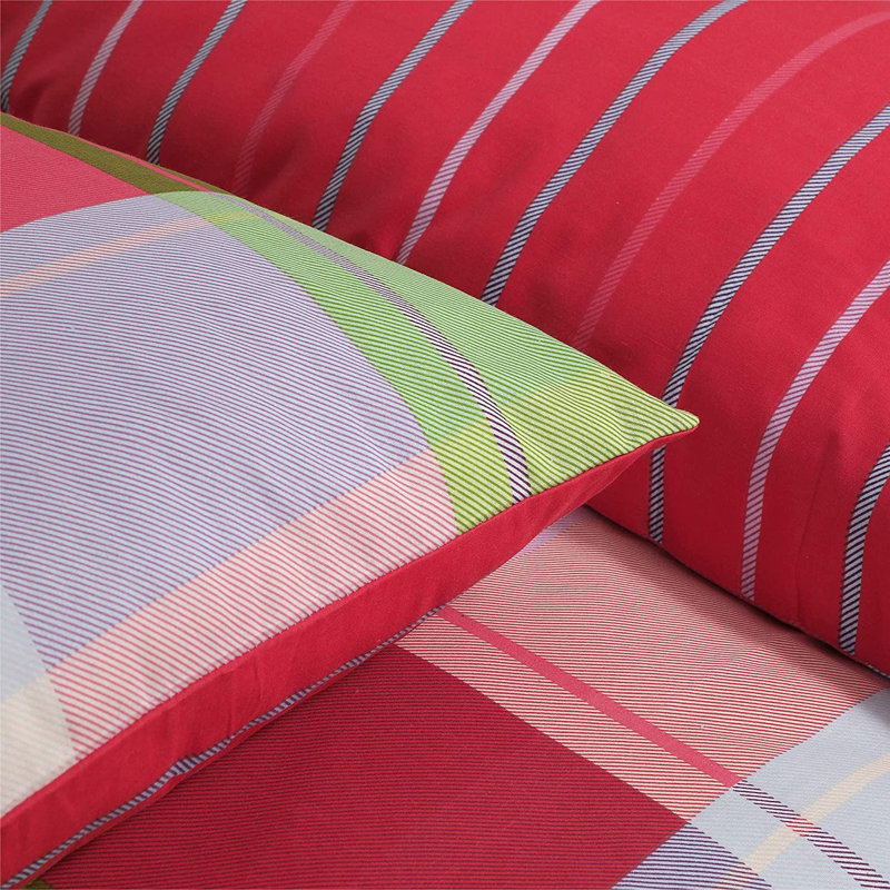 Horan Duvet Cover Set with Pillowcases, Double Duvet Cover + 2 Standard Pillowcases