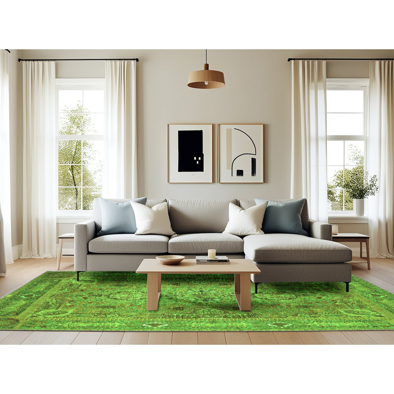 Performance Oriental Indoor Rug, Rectangle 6' x 9'