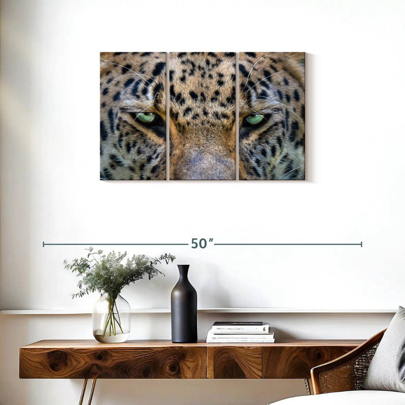 Brampt Leopard Eyes, 20" H x 33" W