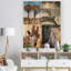 African Safari Wildlife Collage - impression d'art graphique-35062640-35062649