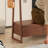 Trapezoid Coat Rack Solid Rod Drawers Hooks