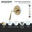 Kingston Brass Single-Handle Wall Mount Three-Way Diverter Valve with Trim Kit-40983093