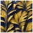 Dark Blue Medium Gold