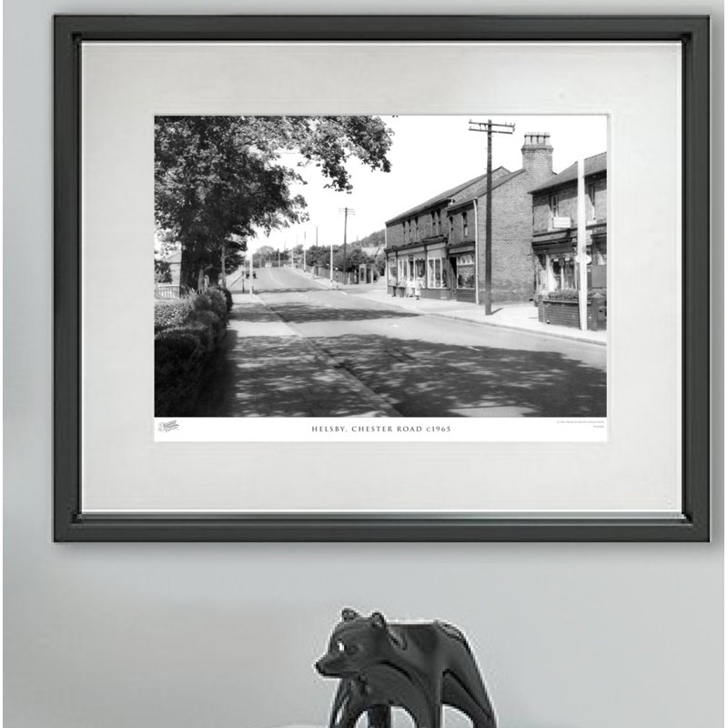 Helsby, Chester Road C1965 - Single Picture Frame Print, 60cm H x 80cm W x 2.3cm D