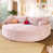 Velours côtelé rose