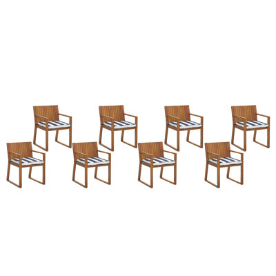 Mucella Outdoor Patio Dining Armchair with Cushion