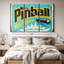 «Pinball Machine Game Room» sur toile-576603812