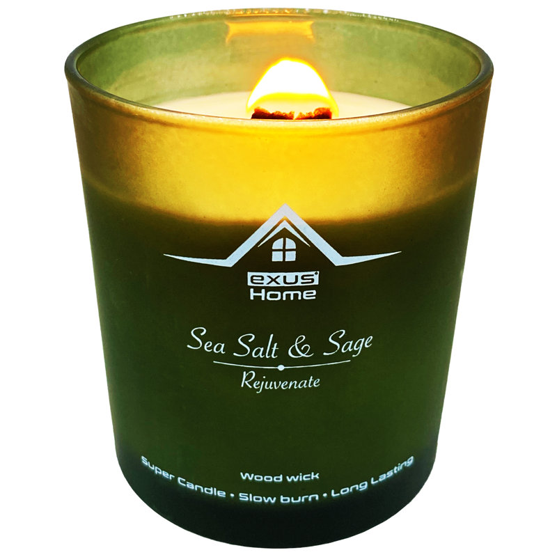 Bougie parfumée sel de mer et sauge