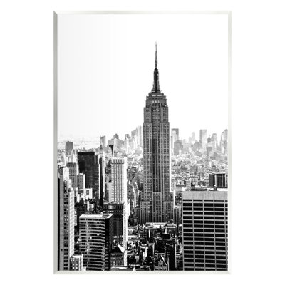 " New York Urban City Skyscrapers Downtown Skyline " by Bill Carson