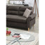 Canapé modulaire brun clair avec méridienne réversible et coussins Modern Style-2132701732