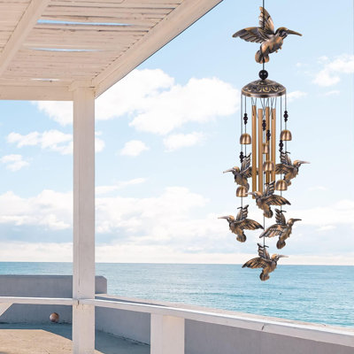 Garden Hummingbird Wind Chime