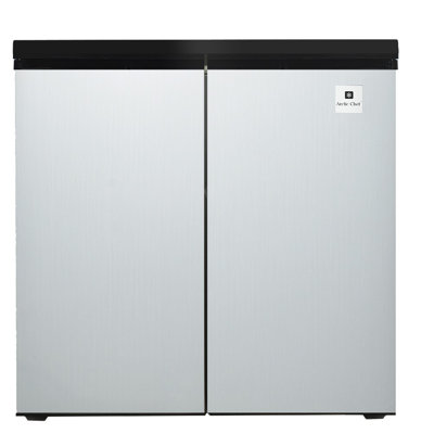 Arctic Chef 5.5 Cu. Ft. Side by Side 2 Door Refrigerator/Freezer