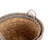 Wicker Round Rope Border 2 Piece Basket Set
