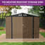 Remise de rangement en acier galvanisé Balconera-124843383