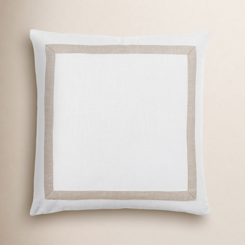 Coussin en coton Vivant, 18 po x 18 po, Inférieur