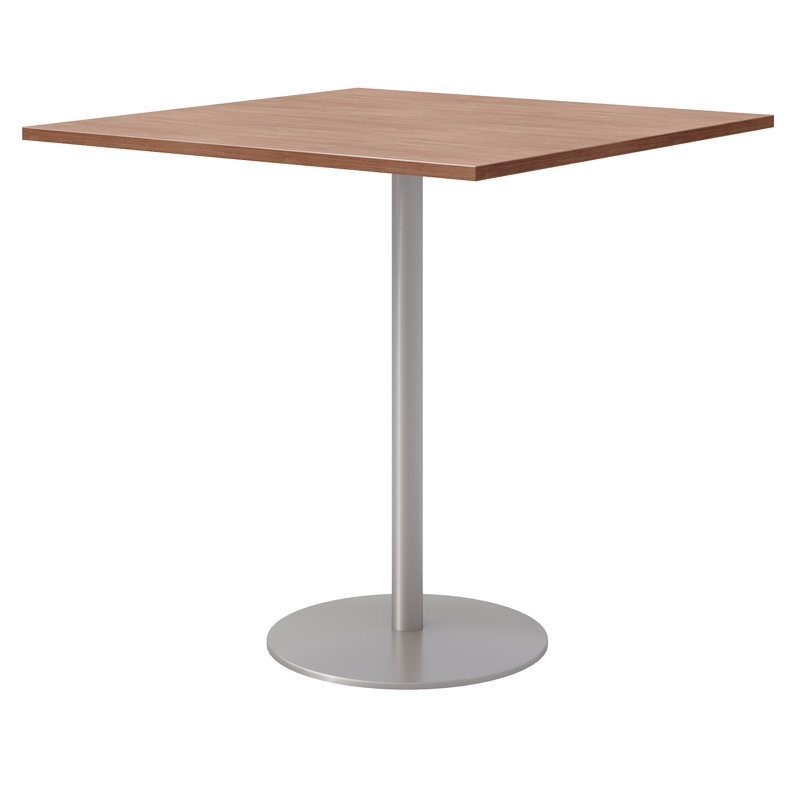 Table de salle à manger à hauteur de bar, H 42 po x L 42 po x l 42 po, Cerise