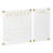 Thomas Martha Stewart Acrylic Wall Calendar and Notes Board with Marker and Mounting Hardware-90979589