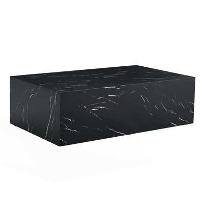 Stylish Marble Texture Coffee Table