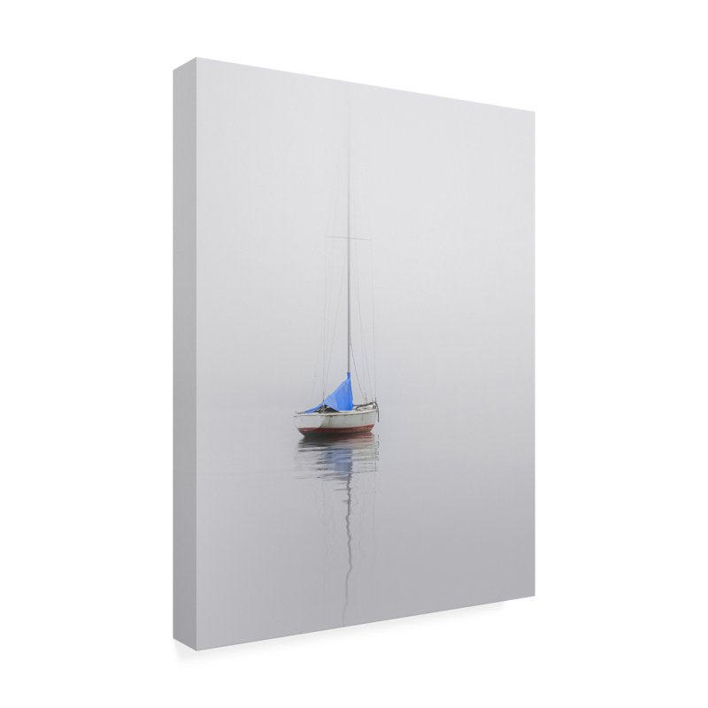 «Brandilynn Red, White & Blue» par Nicholas Bell - impression sur toile tendue, H 19 po x l 14 po x P 2 po