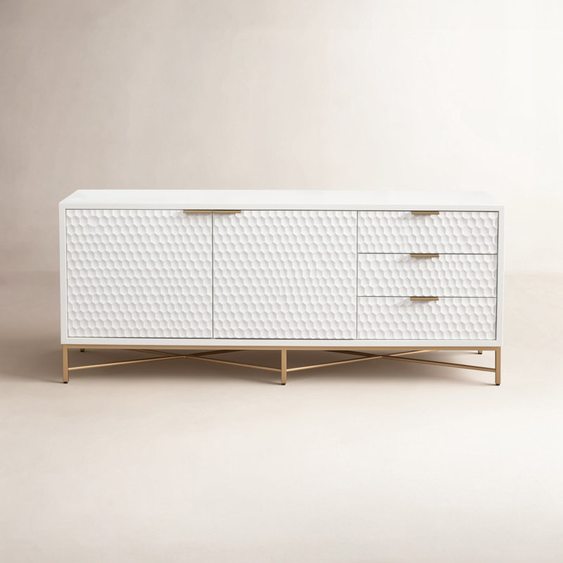 Console média 64 "Capra, Blanc