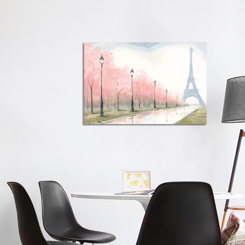 Paris Au Printemps I by Jacob Green - Wrapped Canvas Gallery-Wrapped Canvas Giclée, 66.04cm H x 101.6cm W x 1.905cm D