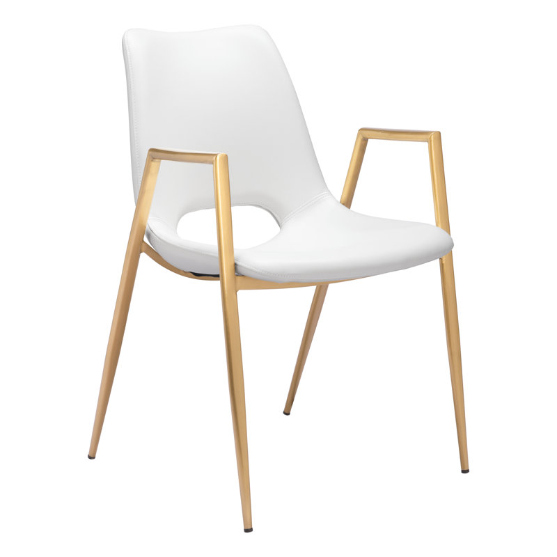 Ensemble de chaises Desi (ensemble de 2), Blanc