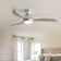 Nicola 52" 3 - Blade LED Standard Ceiling Fan with Remote Control and Light Kit Included