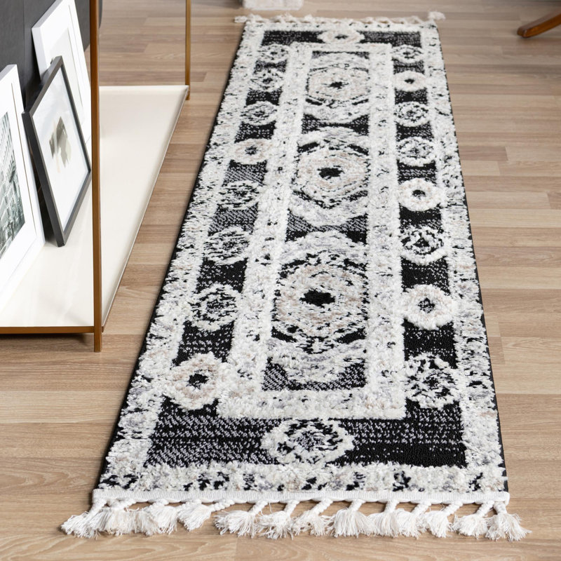 Tapis Gosnold Boone Mori, Tapis de couloir 2 pi x 8 pi