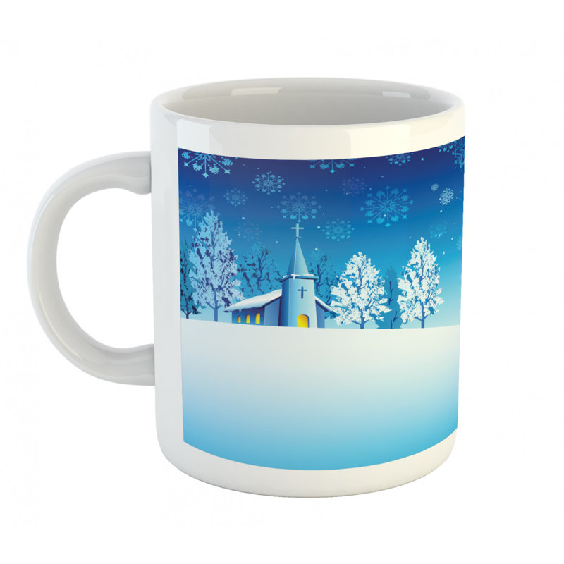 Grande tasse à café bonhomme de neige
