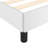 Singhai vidaXL Platform Bed Frame, Slats Support, No Mattress, Faux Leather-466228045-466228082