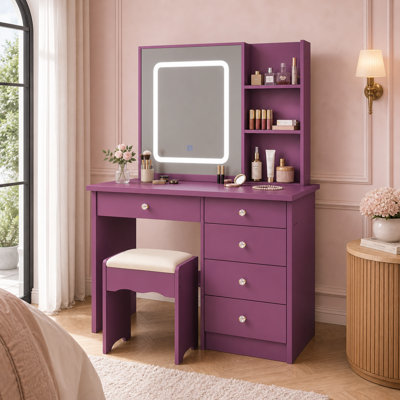 Meuble-lavabo l 39,4 po avec miroir lumineux