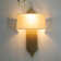 Fikir 2-Light Flush Mounted Fabric Sconce