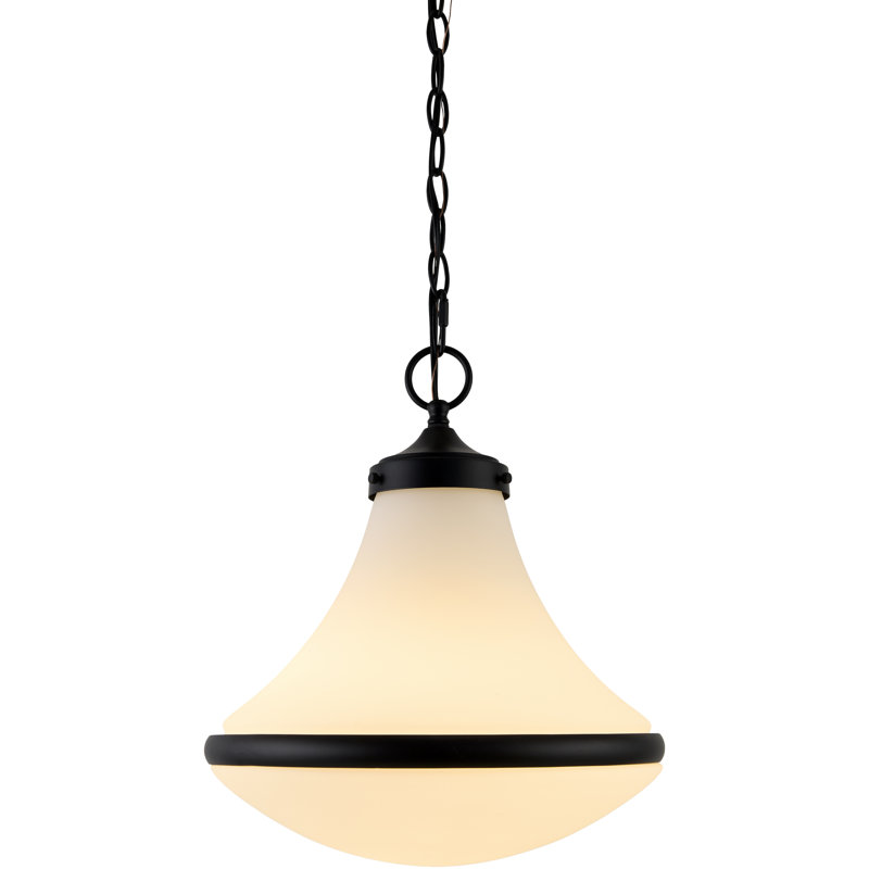 Galey Alix x Livabliss Colleen Pendant , Matte Black, 78" H x 13" W x 13" D
