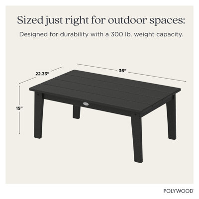 POLYWOOD x Sol 72 Coffee Table