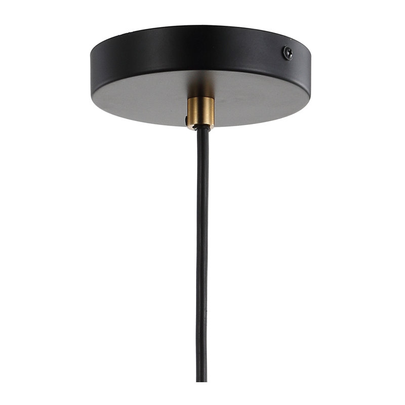 Bullington 1 - Light Black/Brass Gold Pendant