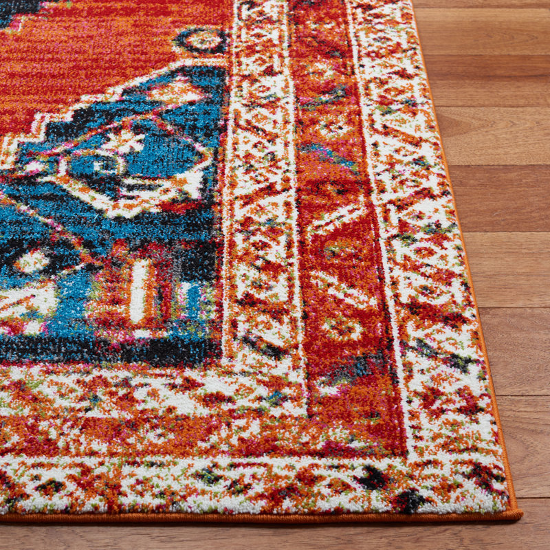 Tapis oriental rouge / bleu marine Carabella, Rectangle 2 pi 7 po x 5 pi