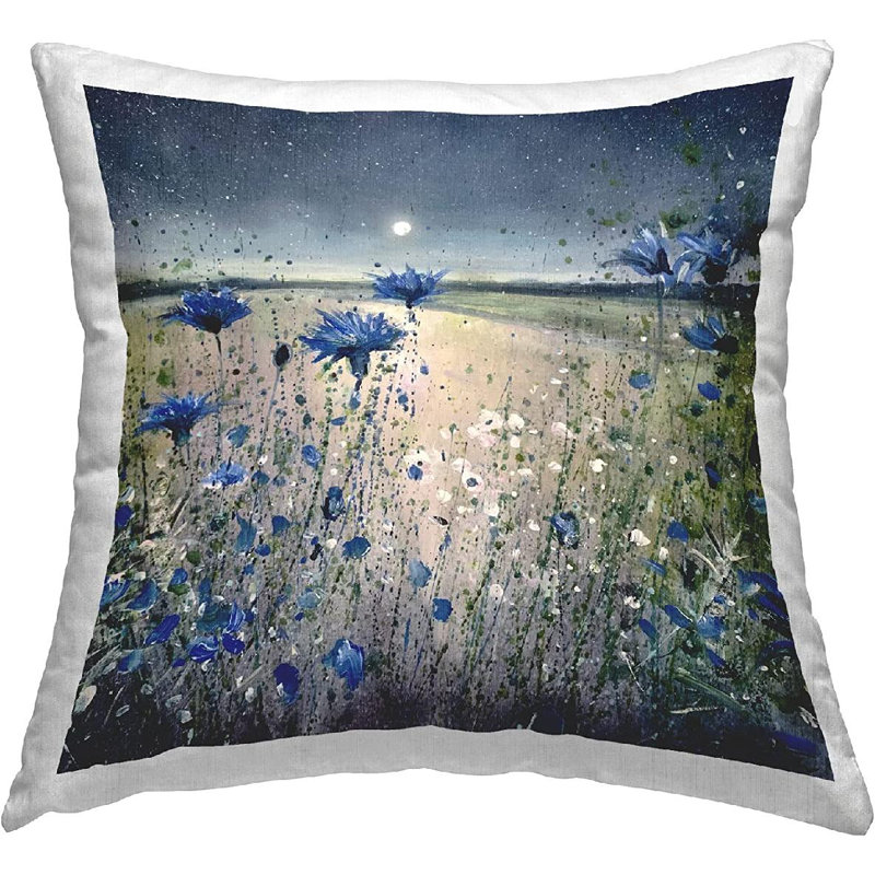 Polyester Throw Square Pillow Cover & Insert
