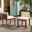 Ensemble de chaises de patio (ensemble de 2)
